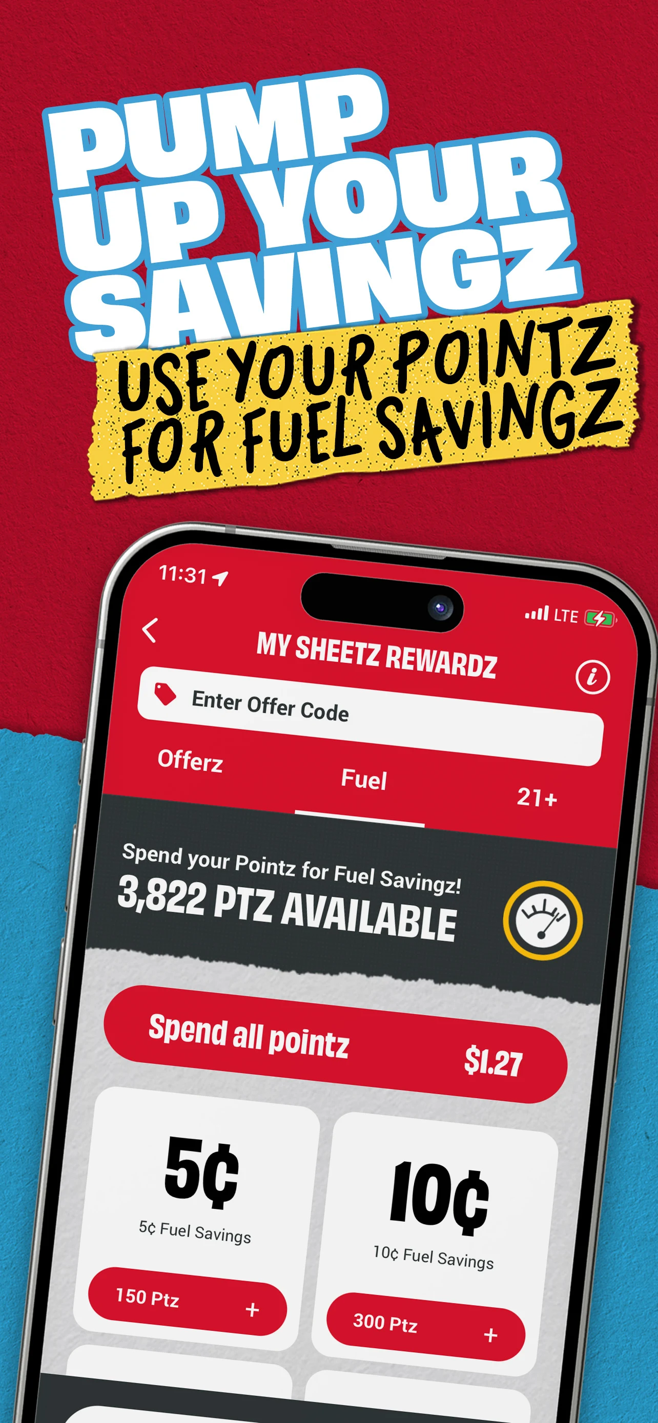 Sheetz Food Delivery & Rewards screenshot